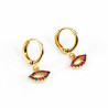 Dottilove Ø12mm Sweet Kiss Oorbellen Dames - Oorringen - Gold Plated
