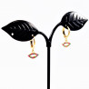 Dottilove Ø12mm Sweet Kiss Oorbellen Dames - Oorringen - Gold Plated