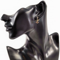 Dottilove Ø12mm Sweet Kiss Oorbellen Dames - Oorringen - Gold Plated