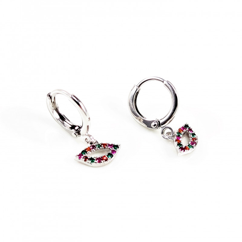 Dottilove Ø12mm Sweet Kiss Oorbellen Dames - Oorringen - Plated Dottilove Ø12mm Sweet Kiss Oorbellen Dames - Oorringen - Plated