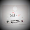 Dottilove V-Oorbellen Dames - Plated - Oorknopjes Cz Multicolor