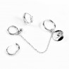 Dottilove Sieraden - Oorringen Set - 4 Stuks - Dames Oorbellen - Plated