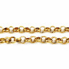Dottilove Ketting Dames - Geel Gold Plated op RVS - Geforceerde Ketting Hart - Zoetwaterparels