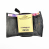 Dames Granaatkleur Portemonnee 100% Buffelleer RFID Bescherming