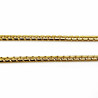 Platte Slangen Schakelsketting + Dames Armband Set - Goudkleurige Roestvrij Staal