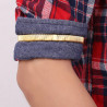 2 Stuks Goudkleur Mouwophouders Elastische - Metaal Antislip Armband Unisex