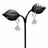 Oorringen met Turks Oog van Nazar Hanger - RVS Zilverkleur - Oorbellen Dames