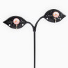 Roze Zoetwater Parel Clip-on Oorbellen Dames - 8mm Parel Oorclips