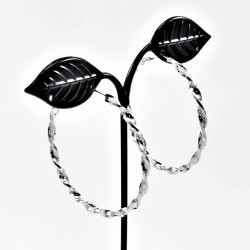 Ø48mm Twisted Oorbellen Dames - XUPING Oorringen - Gerhodineerd 