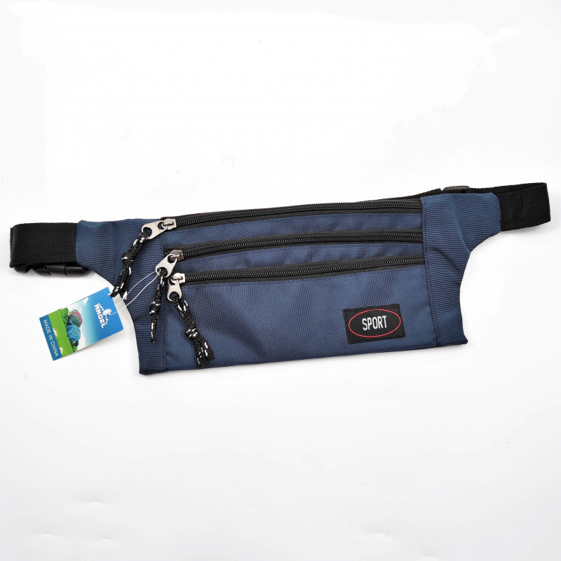 Donkerblauw Heuptas - Buideltas Unisex - Sport Buiktas - Volwassenen Donkerblauw Heuptas - Buideltas Unisex - Sport Buiktas - Volwassenen