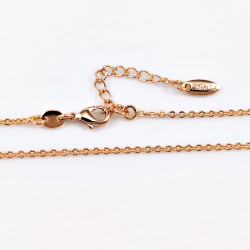 Ketting met Kruis Hanger Dames - Halsketting-Set - Rose Gold Plated - XUPING