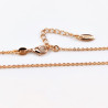 Ketting met Kruis Hanger Dames - Halsketting-Set - Rose Gold Plated - XUPING