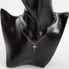 Ketting met Kruis Hanger Dames - Halsketting-Set - Rose Gold Plated - XUPING