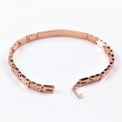 XUPING Armband Dames - Plaat-Kristal - Rose Gold Plated
