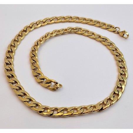 Goudkleurige Roestvrijstalen Gourmet Schakelketting