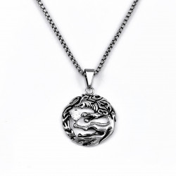 60cm x 3mm Ketting + Wolf...