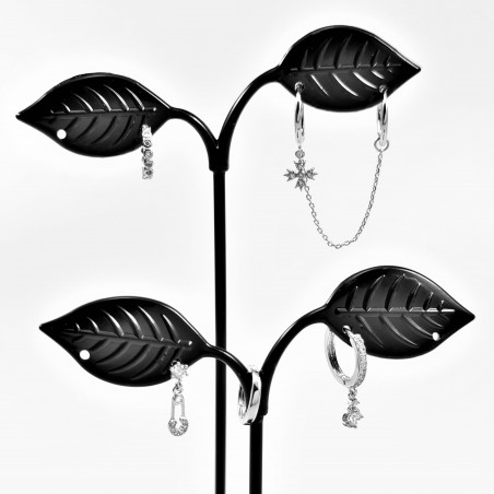 Dottilove Sieraden - Oorringen Set - 6 Stuks - Dames Oorbellen - Plated