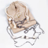 Dubbel Ketting met Zoetwaterparels Dames - RVS Plated - Dottillove