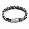 Dubbele Armband Heren - Verouderd Stalen - Vintage - Vossenstaart - Schakelarmband