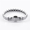 Zwarte Keramieken en Titanium Armband Dames Heren Schakelarmband