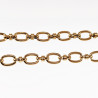 47cm Schakelsketting Dames Stalen Goud Kleur Verstelbaar Ketting