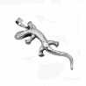 Salamander Hanger Unisex - Roestvrij Stalen Zilverkleur