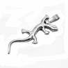 Salamander Hanger Unisex - Roestvrij Stalen Zilverkleur