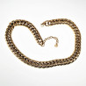 Gourmet Ketting Dames - Stalen Goud Kleur - 49cm Schakelketting