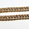 Gourmet Ketting Dames - Stalen Goud Kleur - 49cm Schakelketting