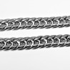 Gourmet Ketting Dames - Stalen Zilver Kleur - 49cm Schakelketting