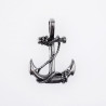 Matroos Anker Hanger Unisex - Gepolijst Stalen Zilverkleur