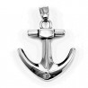 60cm x 3mm Jasseron Ketting + Ankerhanger Heren - RVS