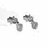 Clip-on Oorbellen Dames Zilver Kleur Hand van Fatima Oorclips