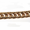 Gourmet Armband Heren Stalen Goud Kleur Schakelarmband