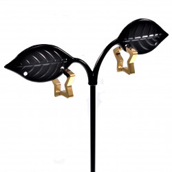 Ster Oorbellen Unisex Stalen Goud Kleur Orringen