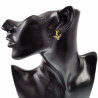 Ster Oorbellen Unisex Stalen Goud Kleur Orringen
