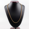 50cm - 3mm Jasseron Schakelketting Stalen Goud Kleur Dames Heren