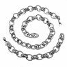 Grote Schakelsketting Dames - Stalen Zilverkleur - Halsketting - Collier