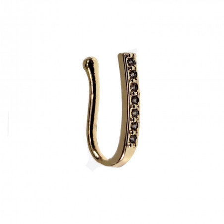 Fake Neuspiercing - Goud Plated - Nep Neus piercing