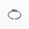 Knoop Ring Dames - RVS Zilverkleur - Vriendschap en Liefde Symbool