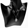 Sieraden Set - Klaverblad Ketting + Knopjes Oorbellen Dames - Stalen