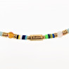 Polymeerklei Ketting Dames - Turquoise Halsketting - Verguld Stalen - Boho-Stijl Ketting