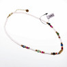 Polymeerklei Ketting Dames Witte Halsketting  Stalen Boho-Stijl