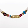 Polymeerklei Ketting Dames Witte Halsketting  Stalen Boho-Stijl