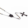 Rozenkrans Ketting Unisex - 316L Stalen Zilverkleur-Goudkleur