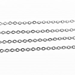 Sieraden Set - Lip Halsketting - Stalen Zilverkleur - Ketting met Hanger Dames