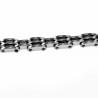 Armband Heren - Stalen Mat Zilverkleur - Biker armband -Schakelarmband - 316L Roestvrij Staal