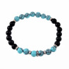 Natuursteen Kralen Armband Turquoise Magnesite Onxy Armband Unisex