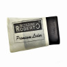 RobertO - RFID Portemonnee Heren - Verticaal - Zwarte Buffelleer 100%