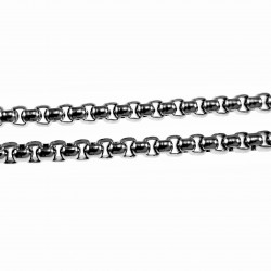 Jasseron Ketting Heren Tribale Wolfen Stalen Schakelsketting